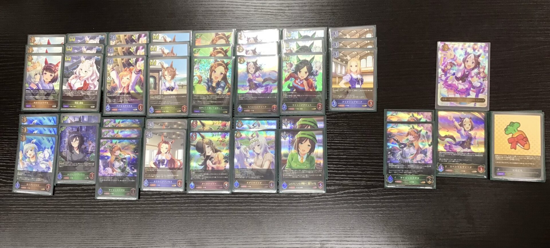 ウマ娘]価格高騰ダイワスカーレット カートン開封!9~12BOX[シャドバ