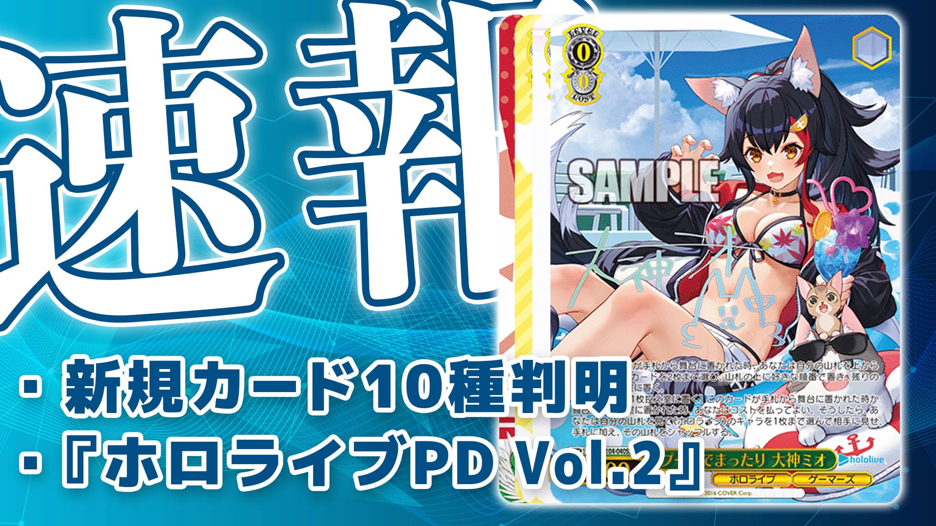 高級品高級品ヴァイスシュヴァルツ ホロライブ プールでまったり 大神