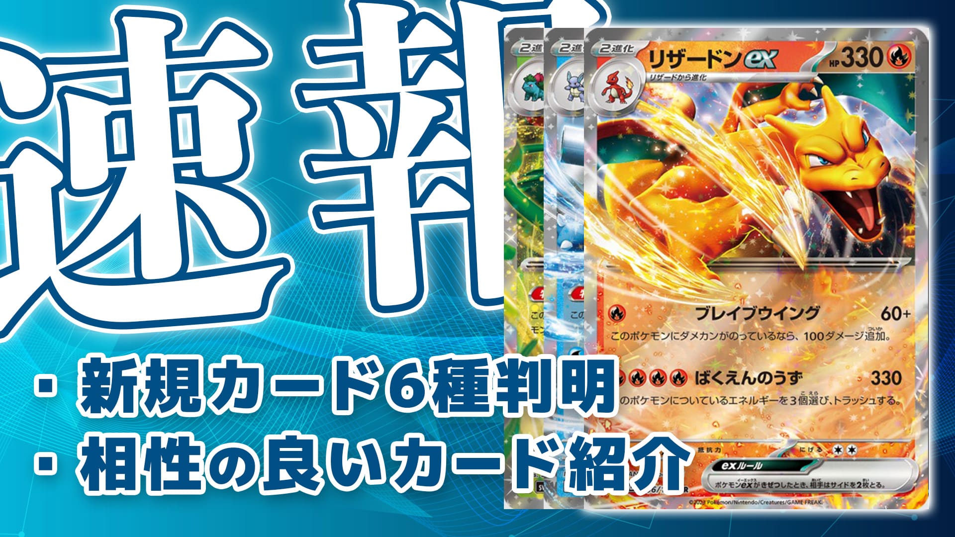 日本製 2ウェイ ポケモンカード151 リザードン ex カメックス ex